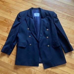 Aquascutum double breasted blazer